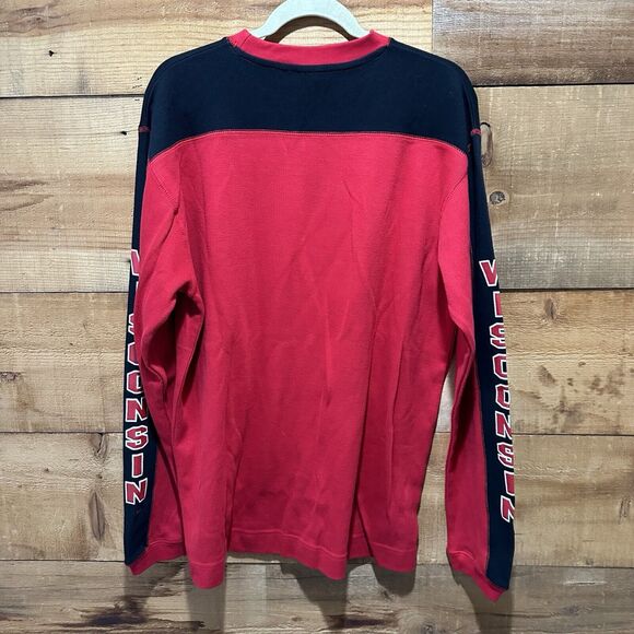Vintage Crown USA Sport Wisconsin Badgers With Tags Large L 100% Cotton - Picture 5 of 7
